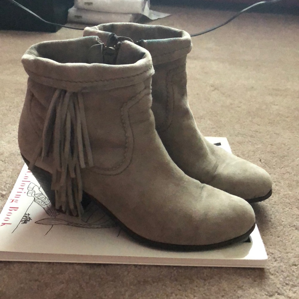 Sam Edelman fringe cowboy boots